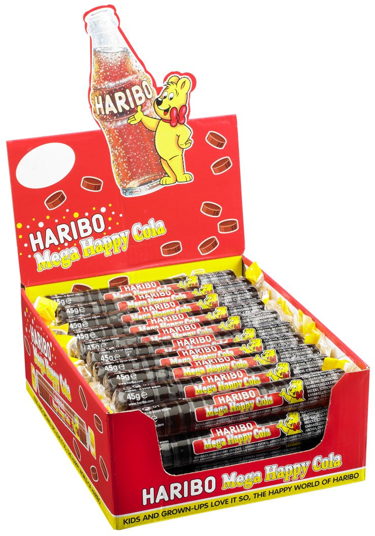 Haribo Mega Roulette Cola 40 Stk