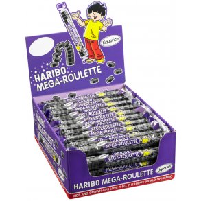 Haribo Mega Roulette Lakrids 40 stk