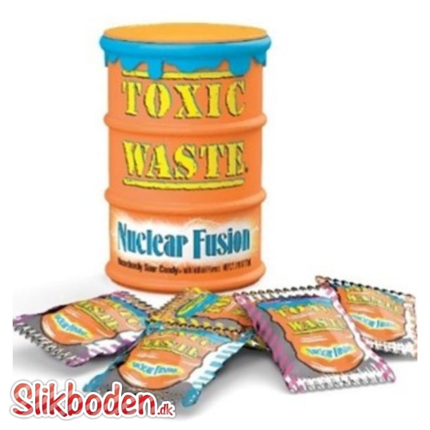 Toxic Waste Orange Nuclear Fusion Drum 12 x 42 g 
