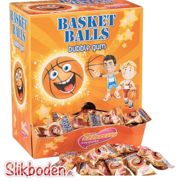 Basketball Bubblegum tuttifrutti  200 stk.