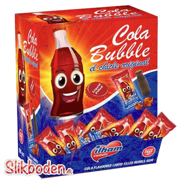 Cola Bubblegum  200 stk. Glutenfri