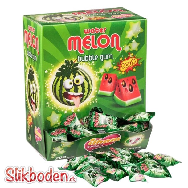 Water Melon Bubblegum 200 stk.