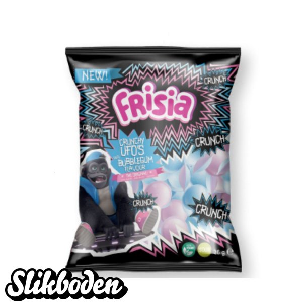 Frisia Syrlige Crunch UFO's Bubblegum 1 x 36 g