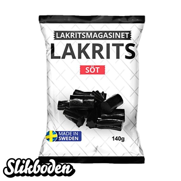 Lakrits S�t fra Lakritsmagasinet 1 x140 g
