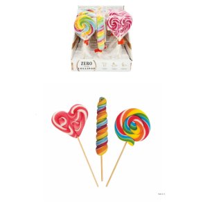 Sukkerfri Ass. Slikkepinde 24 stk x 30g