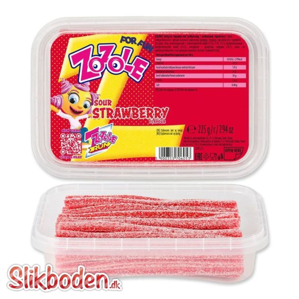 Zozole Sour Strawberry Jellies 1 x 225 g