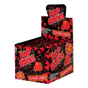 Pop Rocks Strawberry 50 stk.