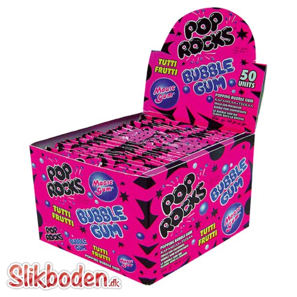 Pop Rocks Bubblegum 50 stk.