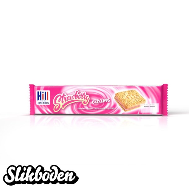 Hill Biscuits Strawberry Creams 1 x 150 g (12 kiks)