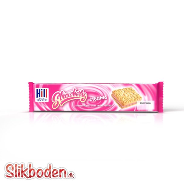 Hill Biscuits Strawberry Creams 1 x 150 g (12 kiks)