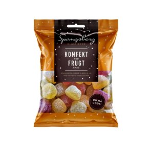 Spangsberg Konfekt med frugtsmag 1 x 125 g