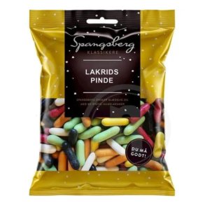 Spangsberg Lakridspinde 1 x 125 g