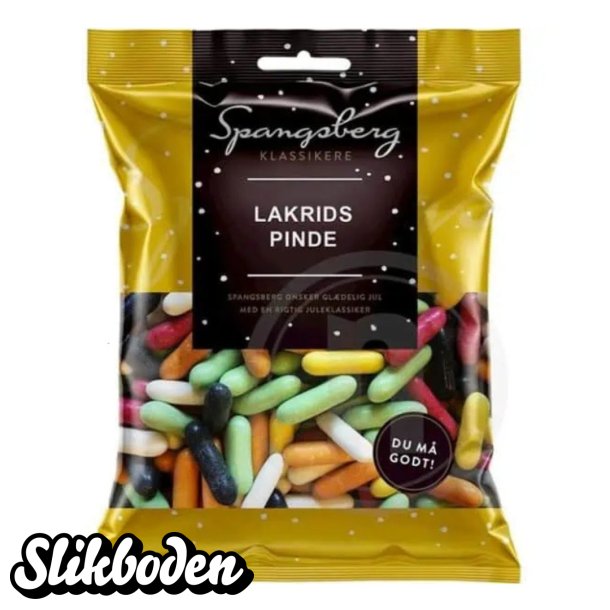 Spangsberg Lakridspinde 1 x 125 g