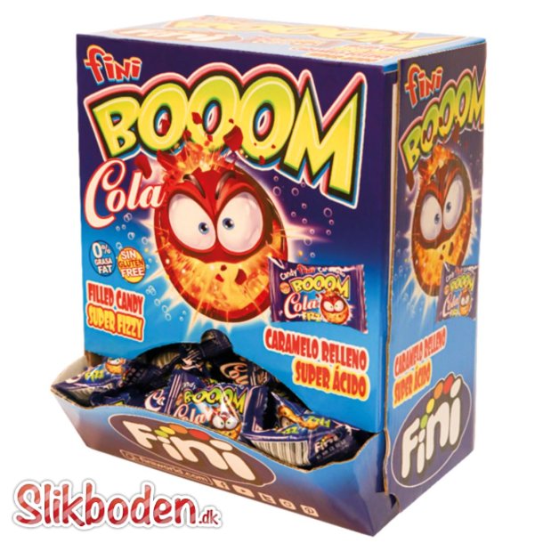 Fini Boom Cola hrd karamel, 200 stk.