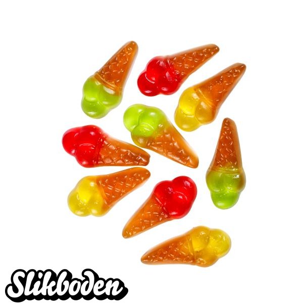 Vingummi Isvafler 2 kg