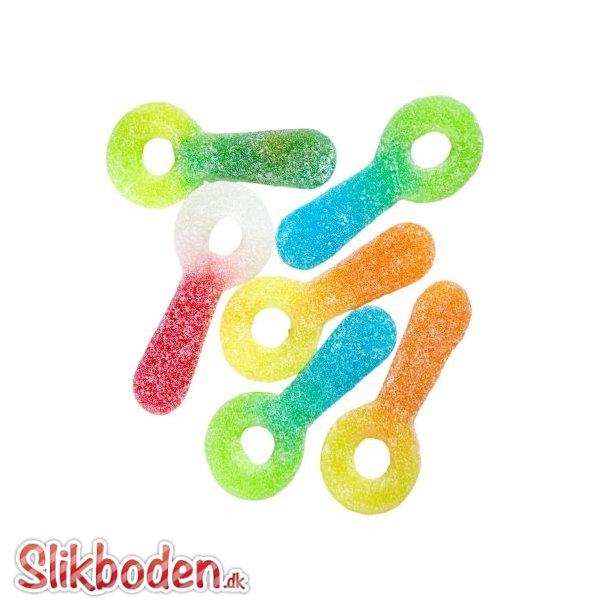Vingummi sutter med frugtsmag 2 kg.