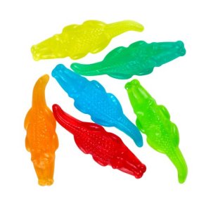 Vingummi Krokodiller 2 kg.