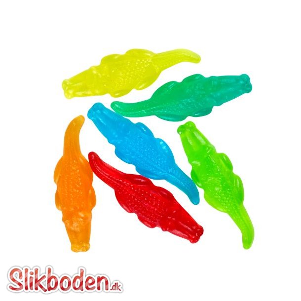 Vingummi Krokodiller 2 kg.