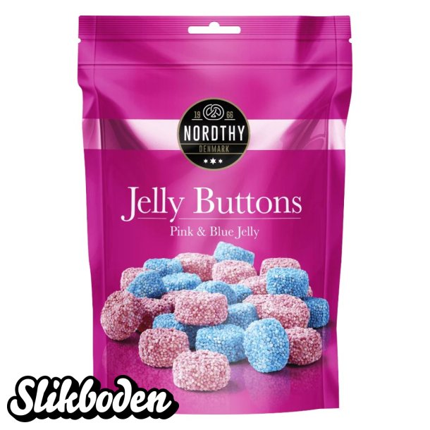 Nordthy Jelly Buttons 1 x 125 g
