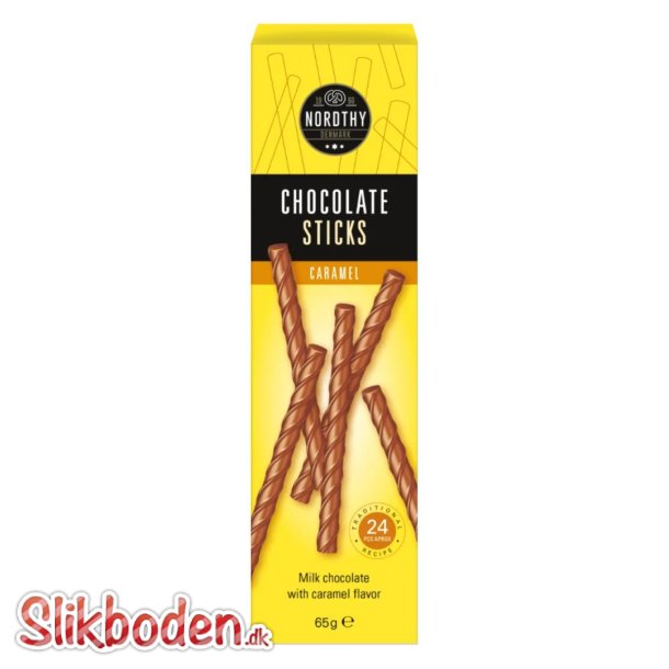 Nordthy Chokolade Sticks Karamel 1 x 65 g 