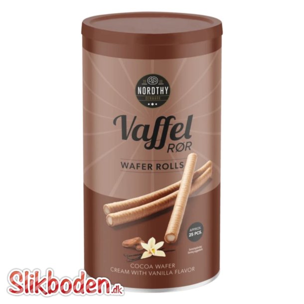 Nordthy Vaffelrr Kakao og vanilje 1 x 25 stk. 250 g