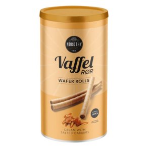 Nordthy Vaffelrr Salted Karamel 1 x 25 stk. 250 g