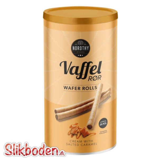 Nordthy Vaffelrr Salted Karamel 1 x 25 stk. 250 g