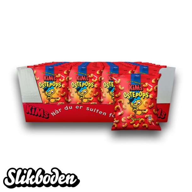 Kims chips miniposer ostepops 24 ps x 25 g
