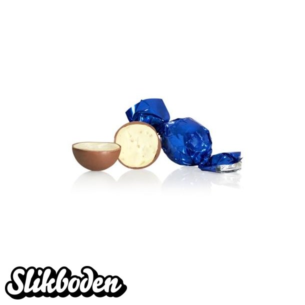 Fyldte chokoladekugler, Bl� 1 kg Fl�dechoko. m. Yoghurt