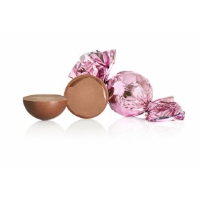 Fyldte chokoladekugle,Lyserd 1 kg. Fldechokolade med appelsin