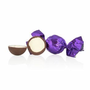 Fyldte chokoladekugler, Lilla 1 kg. Fldechokolade med cookie
