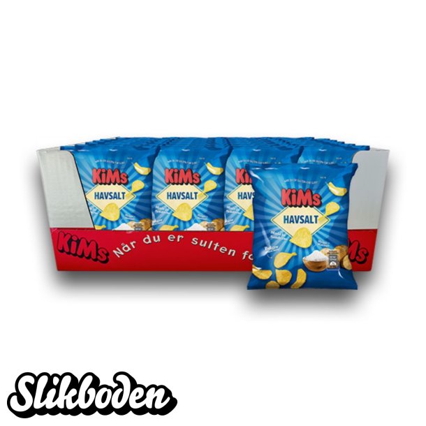 Kims minipose chips havsalt 24 ps x 25 g