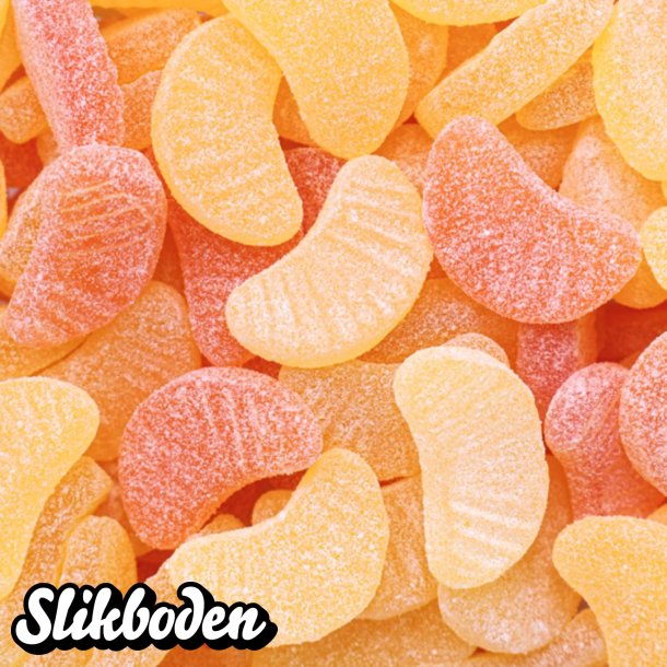 Appelsin & Citron Vingummi Sukkerfri 1 kg. 