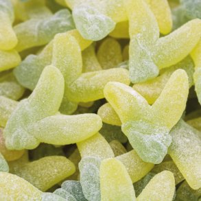 Bananer Vingummi Sukkerfri 1 kg. 