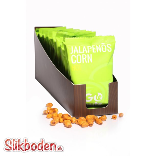 Go Nuts Jalapens corn hot 18 x 40 g