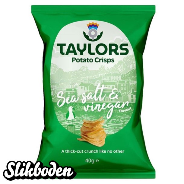 Taylor Seasalt & vinegar (gr�n) 24 poser a 40 g