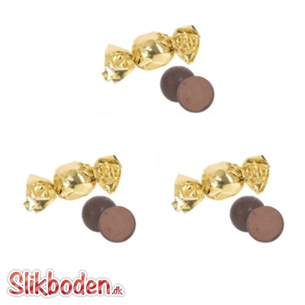Balls Guld Chokolade m/ mrk chokolade  52% 1 kg ca. 66 stk.