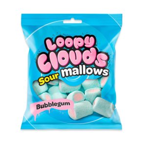 Loopy Clouds Marshmallow Sour Bubblegum 1 x 100 g