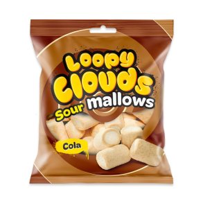 Loopy Clouds Marshmallow Sour Cola 1 x 100 g