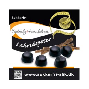 Sukkerfri lakridspoter 1 x 80 g