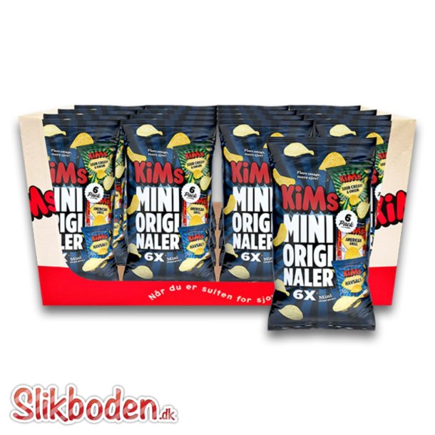 Kims Mini Originaler 16 x 6 poser x 25 g