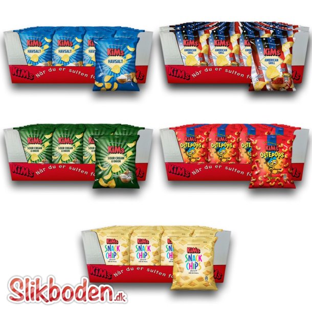 Storkb Kims Chips miniposer 20 ks