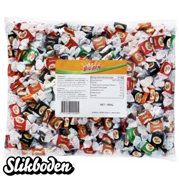 Big ben karameller ca 273 stk.