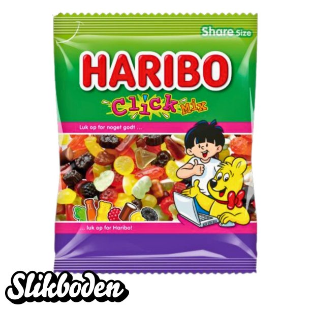 Haribo click mix 120 g 1 stk.