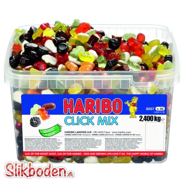 Haribo click mix 2,4 kg