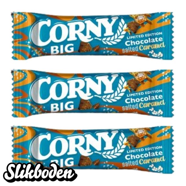 Corny Big Chokolade med saltede karamel 24 x 40 g