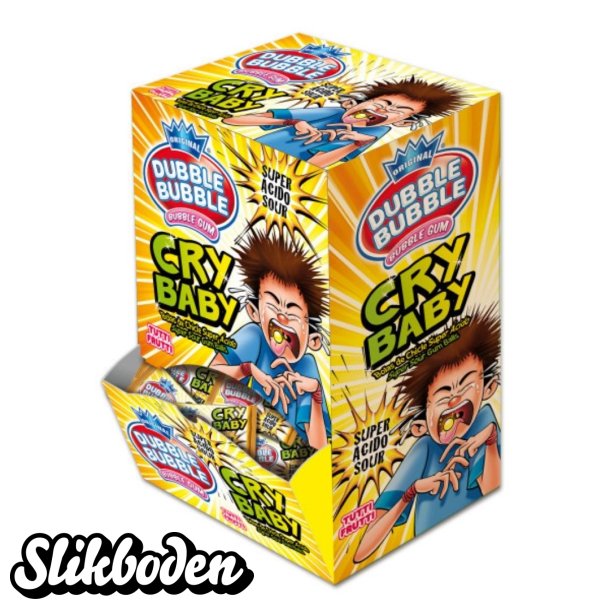 Bubble Gum Cry Baby 200 stk.