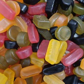 Engelsk Vingummi Sukkerfri 2 kg