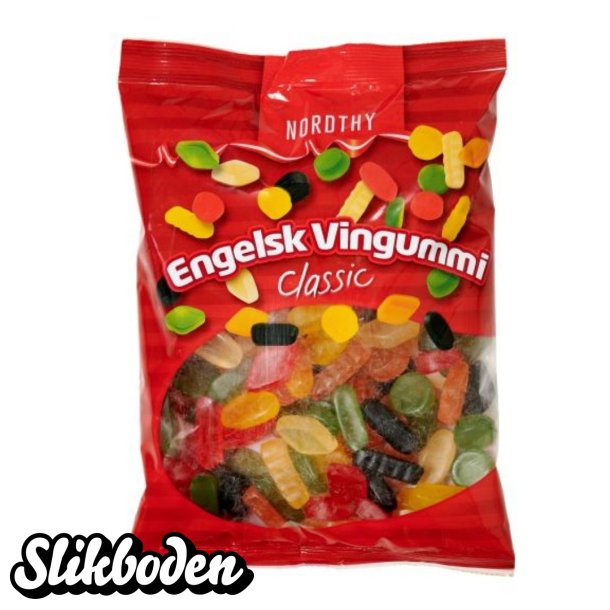 Nordthy Engelsk Vingummi 900 g 1 stk.