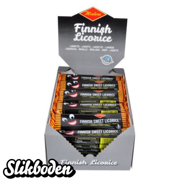 Finsk S�d lakrids Bar 42 x 60 g 